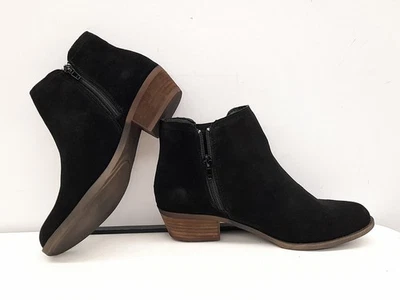 Женские ботильоны Kensie черные размер 8 с низким коренастым каблуком - Изображение 1 из 4