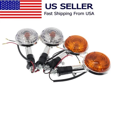 Intermitente indicador de luz de señal de giro para Yamaha V-star 250 650 950 1300 todo el año Foto 1 de 4