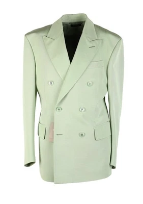 Abrigo Deportivo TOM FORD Dyllan Verde Doble Pecho Talla 46/36R EE. UU. Chaqueta Bl... Foto 1 de 4