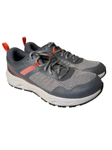 Columbia NEU Plateau wasserdichte Wanderschuhe Herren Größe 10 rot grau Turnschuhe - Bild 1 von 9