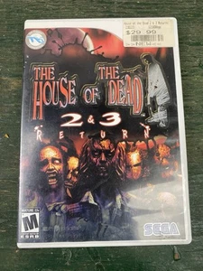 The House of the Dead 2 & 3 Return (Nintendo Wii) CIB Complete w/ Manual Tested - Picture 1 of 3