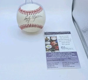 Early Wynn Cleveland Indians HOF Signed Rawlings OAL Ball JSA - Picture 1 of 8