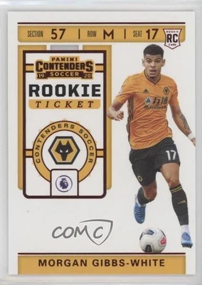 2019 Panini Chronicles Contenders Rookie Ticket Red Morgan Gibbs-White #RT-29 RC - Image 1 of 2