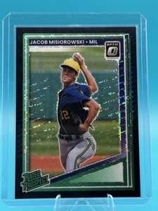 Panini Donruss 2025 - Optic Rated Prospects Jacob Misiorowski #128 Circles Prizm - Imagen 1 de 2