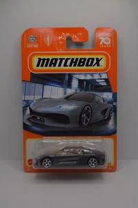Koenigsegg Gemera Matchbox 2021 45/100 gris nuevo - Imagen 1 de 3