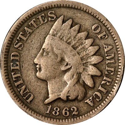 1862 Indian Cent - Image 1 of 2