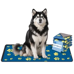 2PCS 24x48″ Washable Pee Pads for Dogs - Reusable Dog Pee Pad, Super Absorben... - Picture 1 of 7