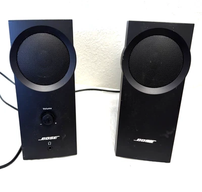 Bose Companion 2 Multimedia Speaker System without POWER NOT TESTED PC COMPUTER - Image 1 of 4