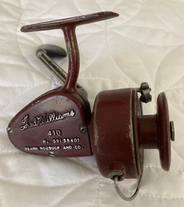 Ted Williams 410 Fishing Reel Sears Roebuck And Co No. 391.38401 ITALY - Picture 1 of 6