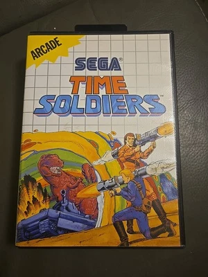 Time Soldiers (Sega Master System, 1988) Complete in Box CIB - Image 1 of 3