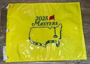 2025 MASTERS FLAG AUGUSTA NATIONAL GOLF CLUB RORY MCILROY CAREER SLAM PGA NEW WT - Picture 1 of 2