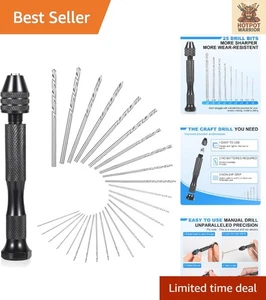 Langlebiges Mikrobohrer-Set, 0,5-3,0 mm HSS für präzise Schmuckherstellung - Bild 1 von 9