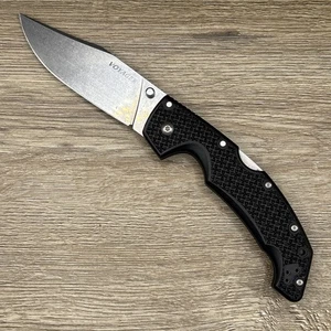 Cold Steel Voyager Grande 4" CTS BD1 Borde Liso - Imagen 1 de 2