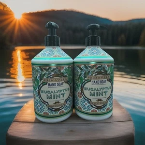 2PCS~PRIMAVERA HAND SOAP~EUCALYPTUS MINT SCENTED HAND SOAP HOME & BODY CO 21.5OZ - Picture 1 of 20