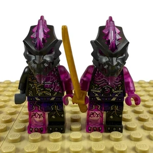 (2) LEGO Vengestone Warrior Crystalized Ninjago Ninja 71775 71772 Minifigure - Picture 1 of 6