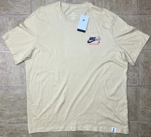 The Nike Tee Soul Food Keepin Your Legs Spicy Graphic Shirt Mens 2XL Tall Beige - Picture 1 of 13