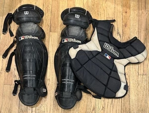 Wilson Catcher’s Gear Set senza casco protezione petto protezioni gambe intermedio - Foto 1 di 11