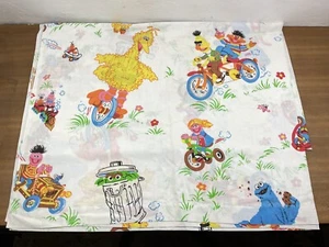 Vintage Sesamstraße Twin Doppel Flach Blatt J C Penney Seifenkiste Derby - Bild 1 von 10