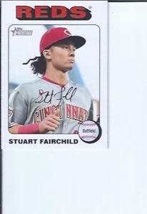 Stuart Fairchild 2024 Topps Heritage White Border Parallel - Picture 1 of 1