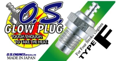 O.S. Type F Four Stroke Nitro R/C Engine Glow Plug - 71615009 - Image 1 of 2