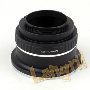 Lens Adapter For Mamiya 645 Lens to Sony E NEX A7IV/ZV-E10/A1/A7C/A7SIII A6600 - Picture 1 of 7