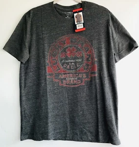 Lucky Brand Men's Graphic Tee Men's Size M Dark Grey - Picture 1 of 4