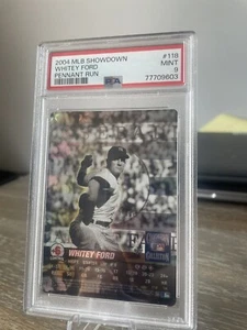 2004 MLB Showdown Cooperstown Whitey Ford Foil #118 PSA 9 - Picture 1 of 2