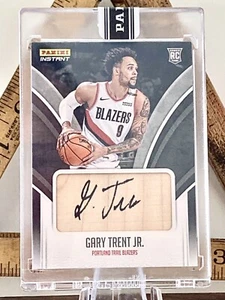 GARY TRENT JR BLACK 1/1 Auto RC Panini INSTANT RAPTORS 2018-19 SIGILLATO - Foto 1 di 3