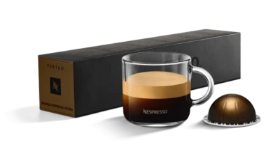 Nespresso Vertuo Double Espresso Scuro case 6 sleeves 60 Capsules Pods FREE SHIP - Image 1 of 4