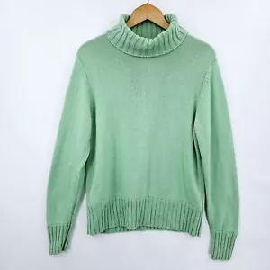 Marks And Spencer Weekend Roll Neck Jumper (Size 20) Cashmere Angora Moss Green - Picture 1 of 10