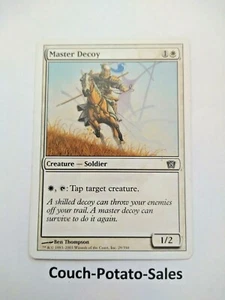 MTG Master Decoy Eighth Edition 29 Regular Common - Premium NOS - Uncirculated - Picture 1 of 3