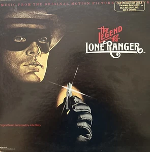 THE LEGEND OF THE LONE RANGER PROMO LP- Merle Haggard John Barry - Picture 1 of 5