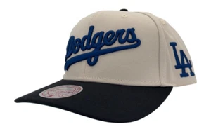 Mitchell & Ness MLB Los Angeles Dodgers Off Word Pro Crown Snapback Hat, New - Picture 1 of 13
