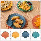 Solid Color Shell Dumpling Plate Dried Fruit Plate  For Breakfast