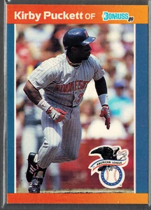 Donruss All-Stars 1989 ~ Kirby Puckett 23 Salón de la fama - Imagen 1 de 2