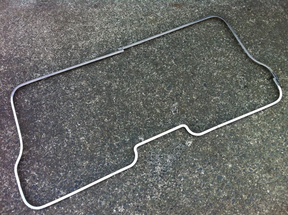 PLYMOUTH VALIANT BARRACUDA 1965 1966 CARROCERÍA MOPAR JUEGO DE MOLDURAS DE ASIENTO TRASERO PLEGABLE Foto 1 de 1