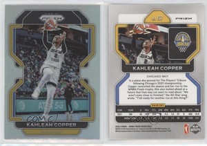 2022 Panini Prizm WNBA Silver Prizm Kahleah Copper #137