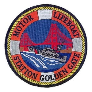 Stazione Golden Gate Sausalito California W4431 USCG Toppa Guardia Costiera - Foto 1 di 1