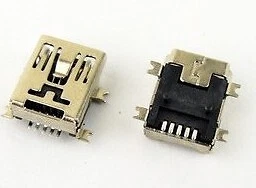 5 Pezzi Connettore Mini USB Femmina socket 5P SMD - Immagine 1 di 1