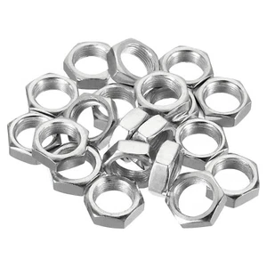 20 Packungen,M14x1,0 Stahl Sechskantmutter verzinkt fertige Hardware Muttern 7mm - Bild 1 von 4
