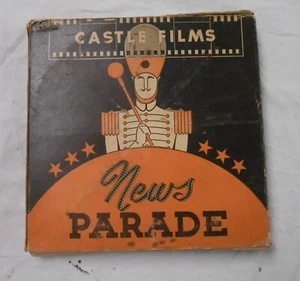 16mm News Parade "Rome Falls" Silent Castle Films - Picture 1 of 3