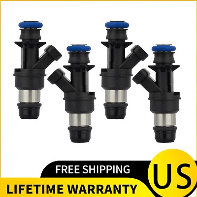 4x Fuel Injectors for Chevrolet S10 2000-2003 GMC Sonoma L4 2.2L 2pins 17113674 - Imagem 1 de 4