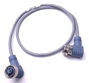 Turck WSM WKM 572-1M U2776-100 MiniFast 5 pines 90 grados macho a hembra, 7/8-16UNC - Imagen 1 de 4