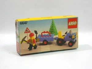 LEGO Highway Repair 6647 Vintage 1980s Original New - Picture 1 of 6
