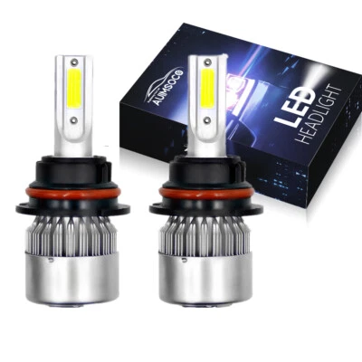 9007 Kit de bombillas LED para Ford F-150 F-250 F-350 Super Duty blanco transparente Foto 1 de 4