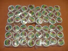 24 x Pillendschen Pillendose Schmuckdschen aus Indien Hanfblatt ca 1,5 x 2 cm