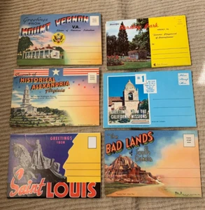 6 Vintage 6"" x 4"" Fotobücher, St. Louis, Hershey Park, Mt. Vernon, Badlands - Bild 1 von 1