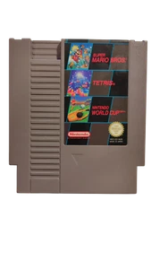 Super Mario Bros Tetris Nintendo World Cup - NES Spiel - Sehr Guter Zustand - Bild 1 von 2
