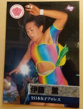 1995 KAORU ITOH #144  BBM  Pro-Wrestling  card  regular card "AJWPW"
