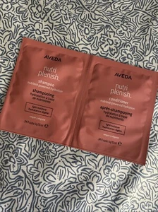 Aveda Nutriplenish Shampoo & Conditioner LIGHT Moisture Sample Packet .34oz/10ml - Picture 1 of 1